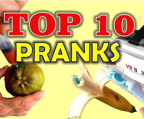 best and easy pranks